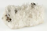 Quartz Crystals with Galena and Orpiment - Peru #195823-1
